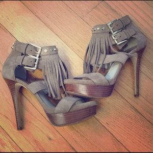 Michael Kors Fringe Heels sz 6.5